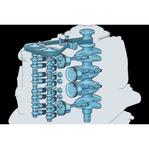 16-Valve DOHC Engine