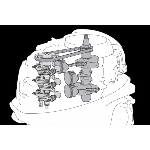 Three-Cylinder SOHC Engine